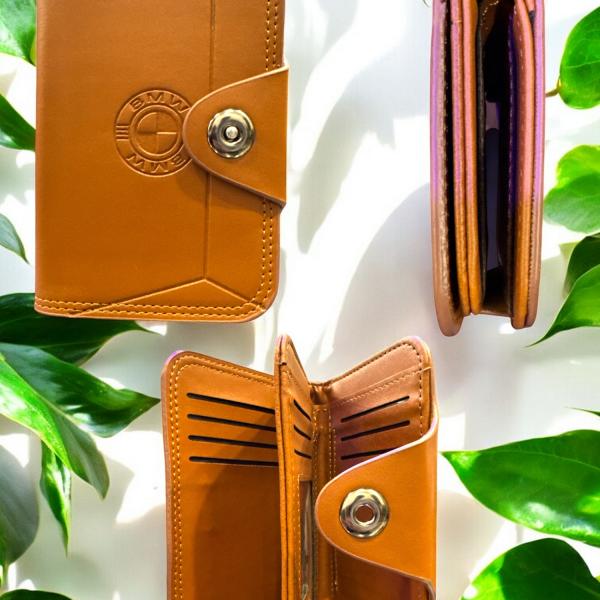 BMW's Trifold Men's Wallet (Spacious)