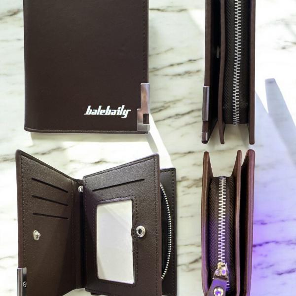 TRC's Book Sized Mens Wallet (Extra Spacious and Sleek)