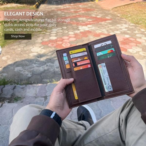 TRC's Book Sized Men's Wallet